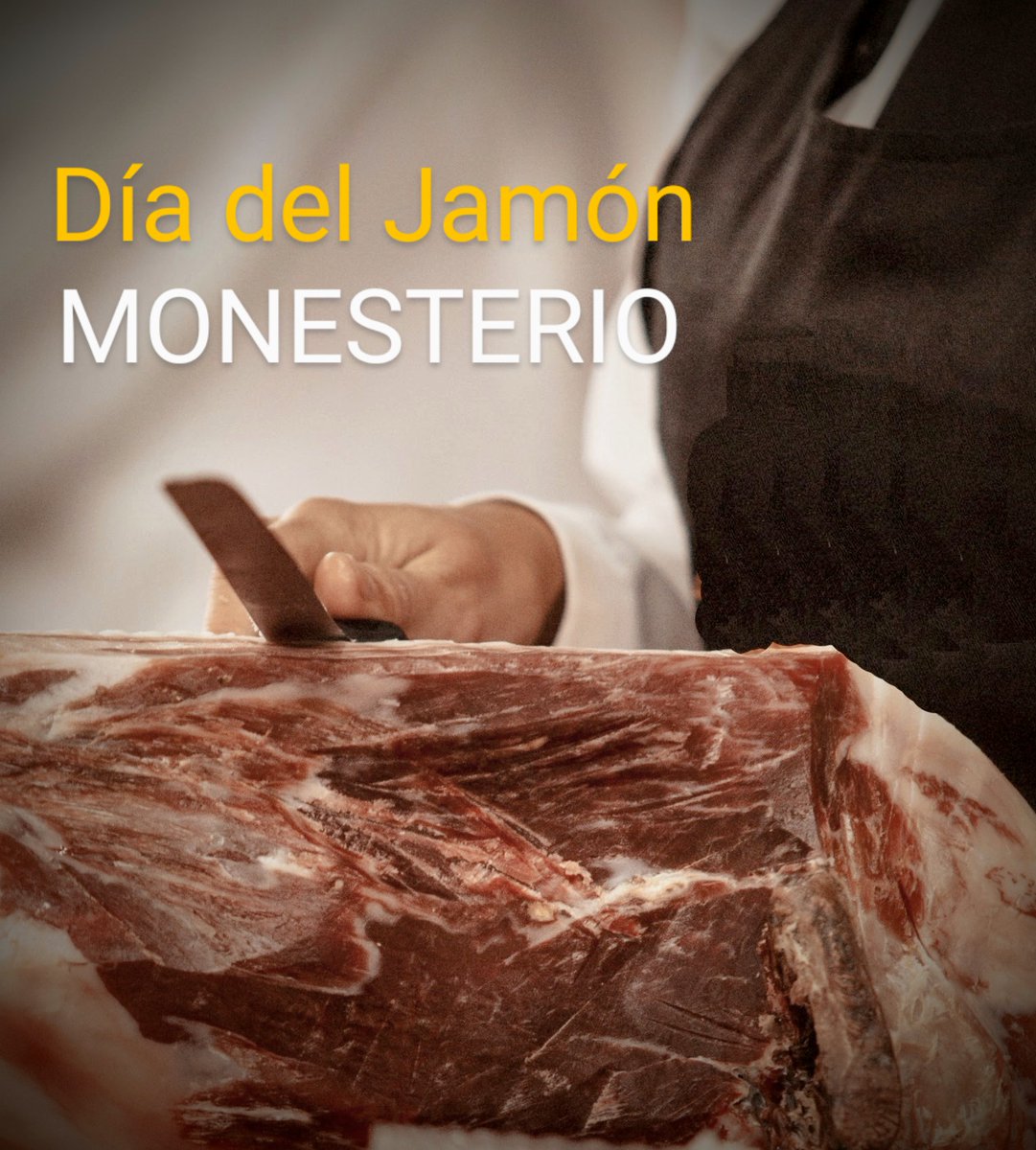 Tentudía Turismo (@tentudiaturismo) on Twitter photo Cita con el mejor de los productos de nuestra tierra. Disfruta del "Día del Jamón en Monesterio".
Información rn museodeljamondemonesterio.com
#Extremadura #Monesterio @JuntaEx_Cultura <a href="/TopExtremadura/">AlimentosExtremadura</a> <a href="/Extremadura_tur/">Extremadura Turismo</a> <a href="/TentudiaTurismo/">Tentudía Turismo</a> <a href="/ExtremaduraCM/">CommunityExtremadura</a> Cita con el mejor de los productos de nuestra tierra. Disfruta del "Día del Jamón en Monesterio".
Información rn museodeljamondemonesterio.com
#Extremadura #Monesterio @JuntaEx_Cultura <a href="/TopExtremadura/">AlimentosExtremadura</a> <a href="/Extremadura_tur/">Extremadura Turismo</a> <a href="/TentudiaTurismo/">Tentudía Turismo</a> <a href="/ExtremaduraCM/">CommunityExtremadura</a>