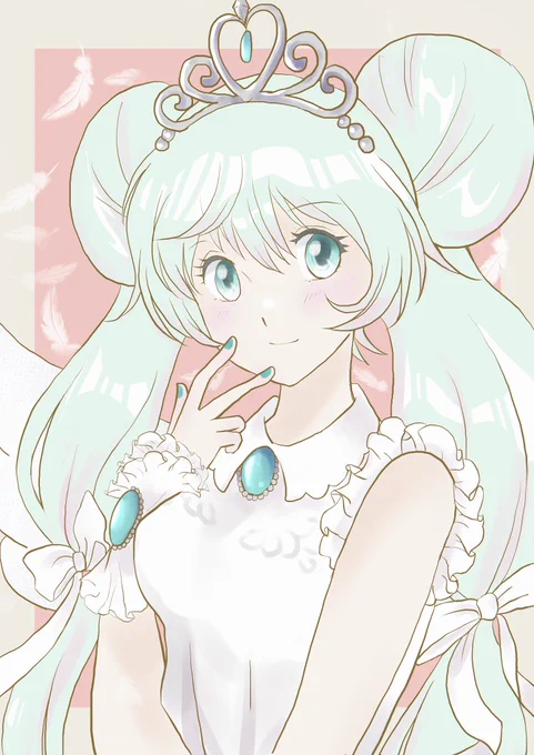 天使なミクさん  #初音ミク #イラスト