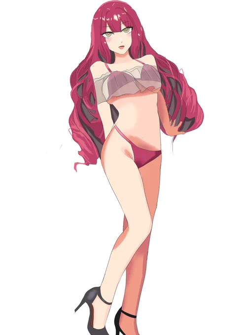 水着バーヴァン・シー#FGO水着トリ子を描きました〜!来年実装してほしいです 