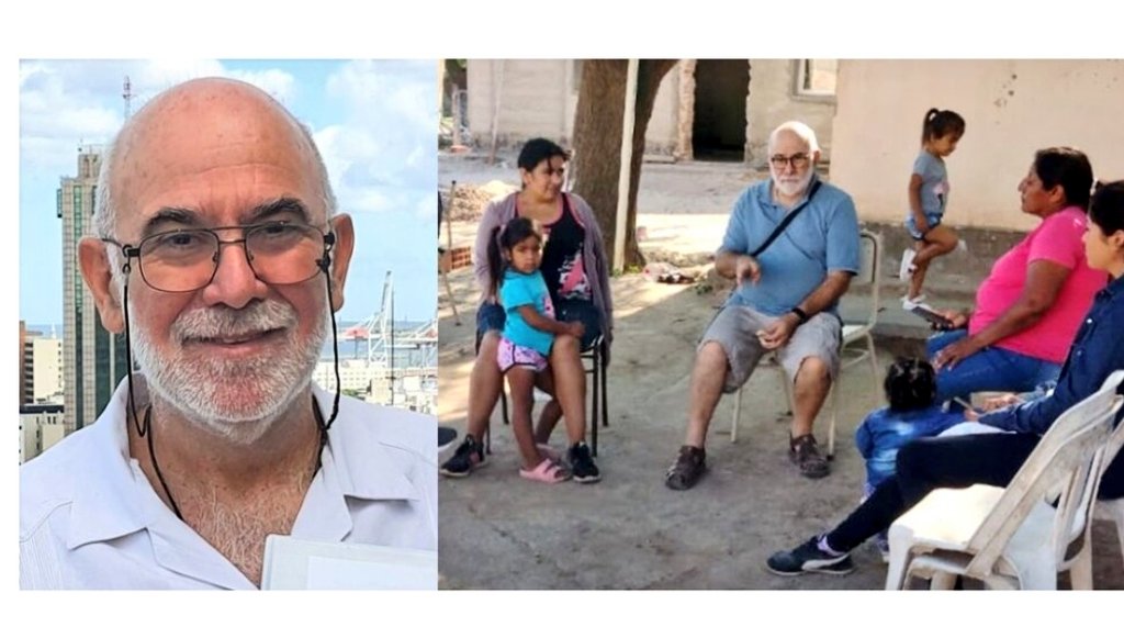 REDAPS1's tweet photo. "Me gusta identificarme como Educador Popular. Me gusta escribir y compartir las cosas que voy viviendo y pensando. Intento que siempre sea al lado del pueblo y con espíritu de Patria Grande" Alberto Croce , socio de honor #RedApS 2022
¡Un honor!
https://t.co/9KRaYFkZuU #ApS https://t.co/Sa1FhGmntE