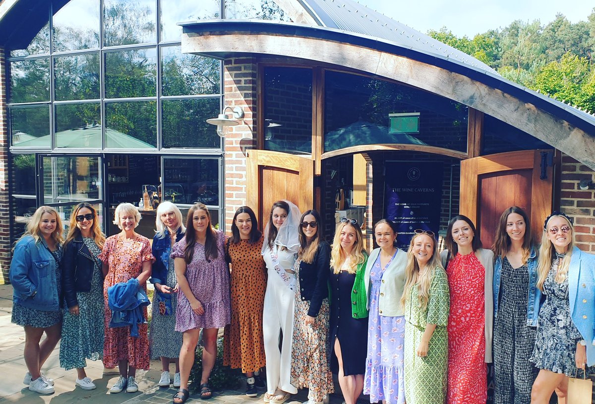 Wine tour alert! These lovely ladies really enjoyed the Harlot at <a href="/sedlescombevine/">Sedlescombe Organic</a>