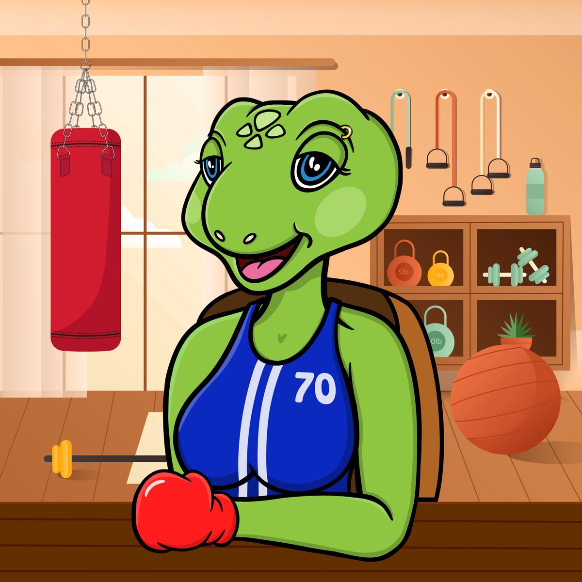 DNDamar's tweet photo. @BabyTurtleNft05 Momma Turtle 🐢 https://t.co/0Yw33X3k5J