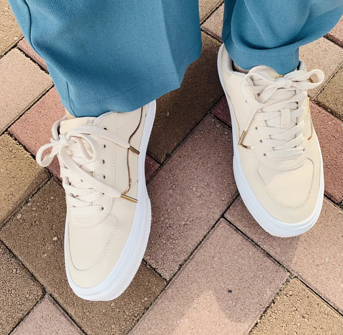 おろしたおにゅーのスニーカーかわゆいぜ〜〜久しぶりのVANS! 
