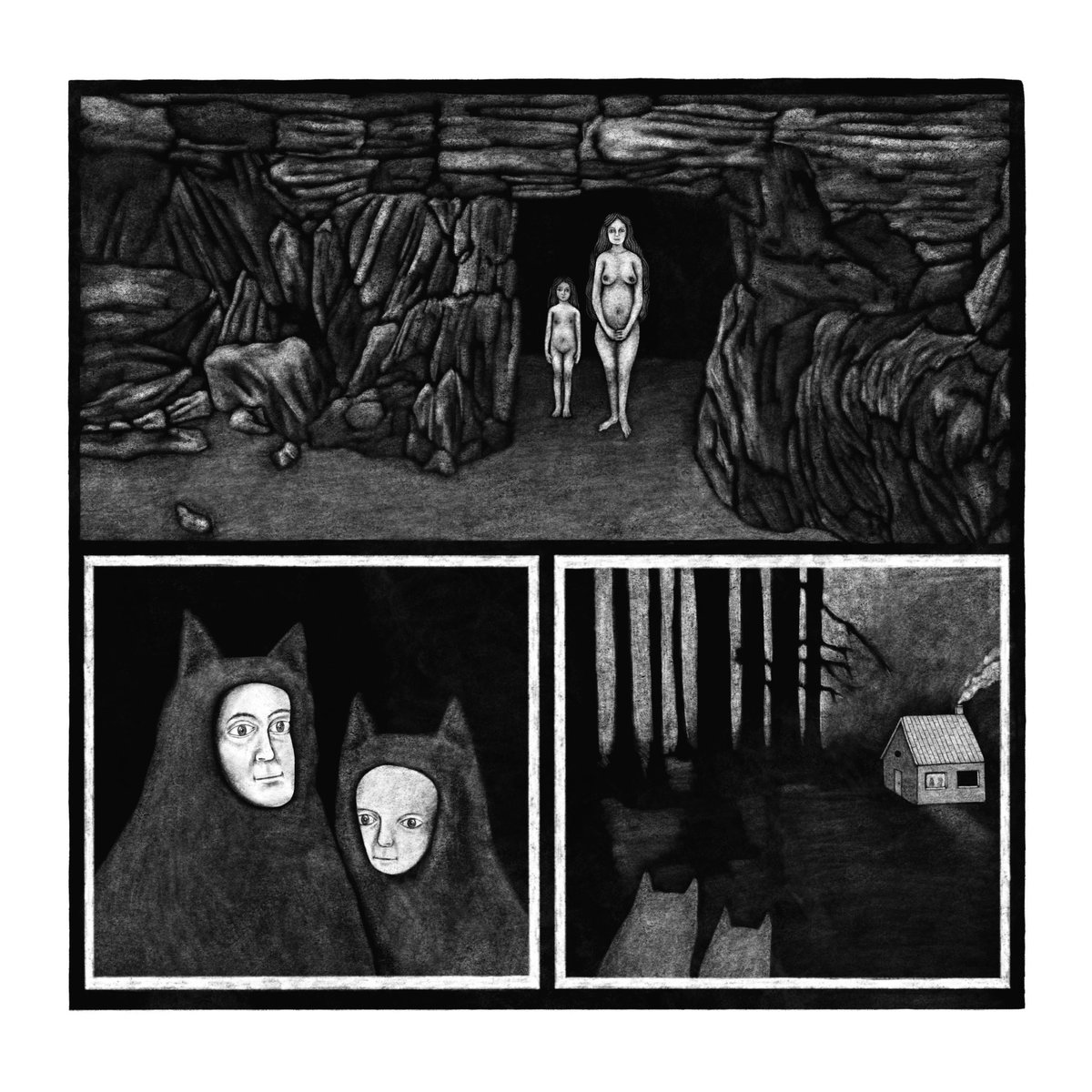 An image from my Telling Tales exhibition - part of a project with the <a href="/DrawnTogetherCo/">Drawn Together Collective</a> - up not at Artea, Port Erin. Drawing and writing workshop on the 18th… come if you can! 😊 #isleofman #iom #comics