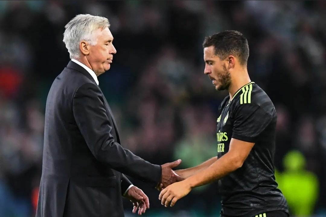 CFCDigest's tweet photo. 🚨 | Carlo Ancelotti confirms Hazard WILL START tomorrow! 😍🤍

Via: @relevo https://t.co/8owZHTF8Vl