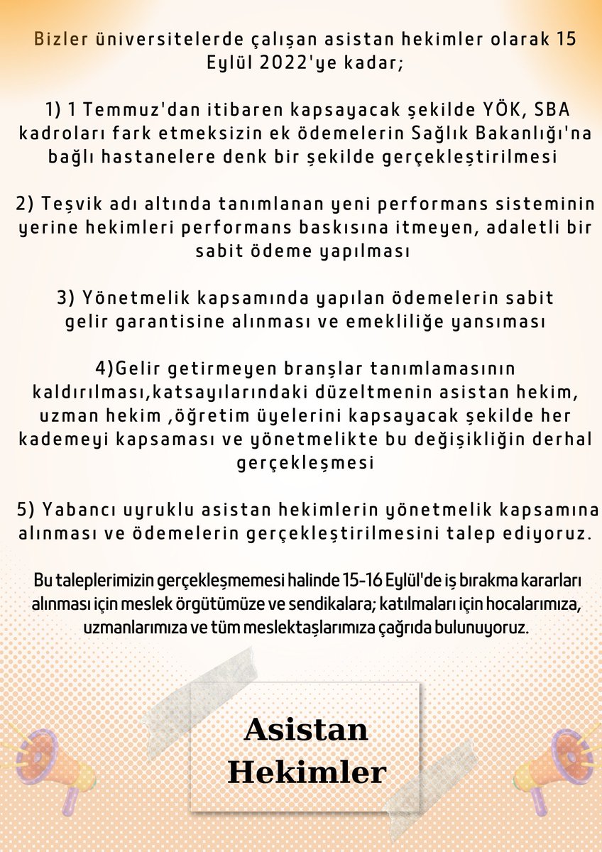 Bürokrasi hantallığı yüzünden bizleri mağdur ediyorsunuz. Üniversiteler çalışmayınca göreceksiniz. Son 5 gün kaldı.

#erolozvaristifa