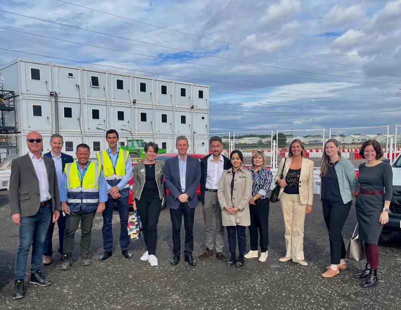 Last week, we were delighted to host a number of Ambassadors to the Nordic and Baltic countries (including @JudithMGough and @HMAVilnius) at our Cambois site - all keen to learn about the battery ecosystem we're building here in the UK ⚡ britishvolt.com/news/welcoming…