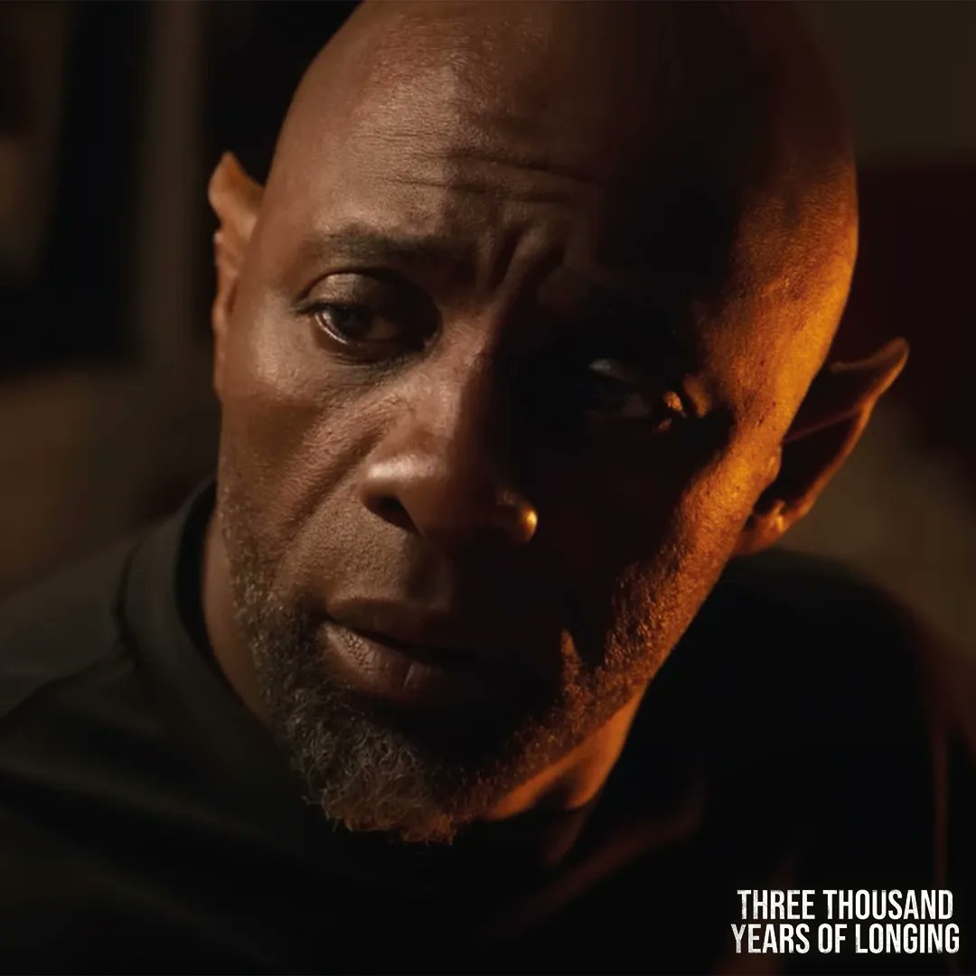 FilmfinityZA's tweet photo. Are you ready to make your first wish? Idris Elba stars in George Miller’s #3000YearsofLonging. Get your tickets NOW, and experience it in cinemas TODAY! 
 
#ThreeThousandYearsOfLonging #GeorgeMiller #TildaSwinton #IdrisElba #TeamFinity https://t.co/BHIclUrK0P