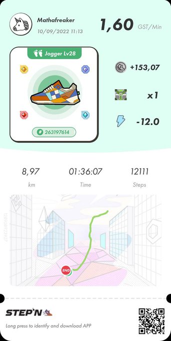 The best of the challenge is that you can choose ho fast or slow you want to walk #stepn https://t.c<a href="/tag/stepn"class="tags"><span>#stepn</span></a>