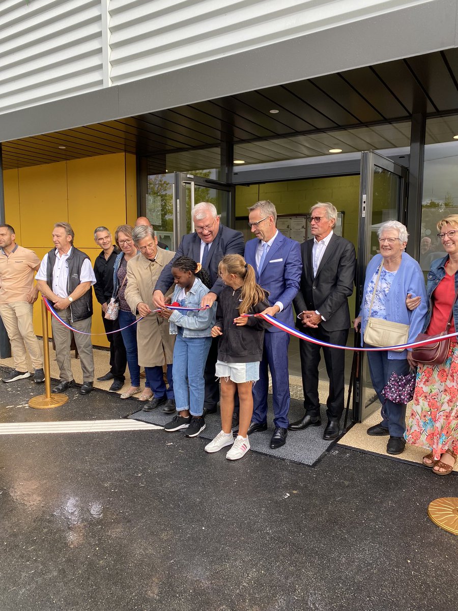 Jeudi nous avons inauguré la salle multisports de #Sézanne, une belle réalisation !
