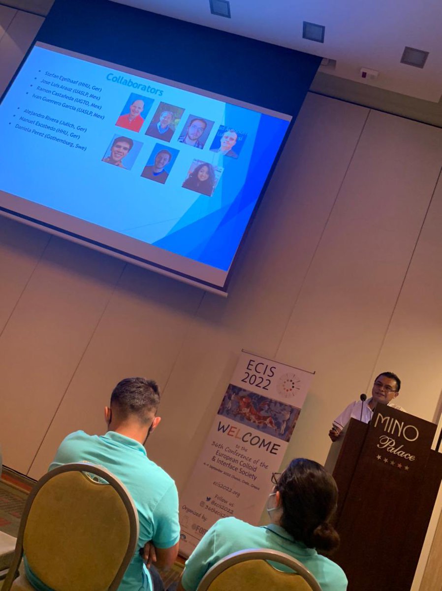 Had a very encouraging #ecis2022! My first in-person European conference presenting results of collaborations in an awesome place! #crete furthermore I really enjoyed to spend time with old and new friends! Hope to see you soon!