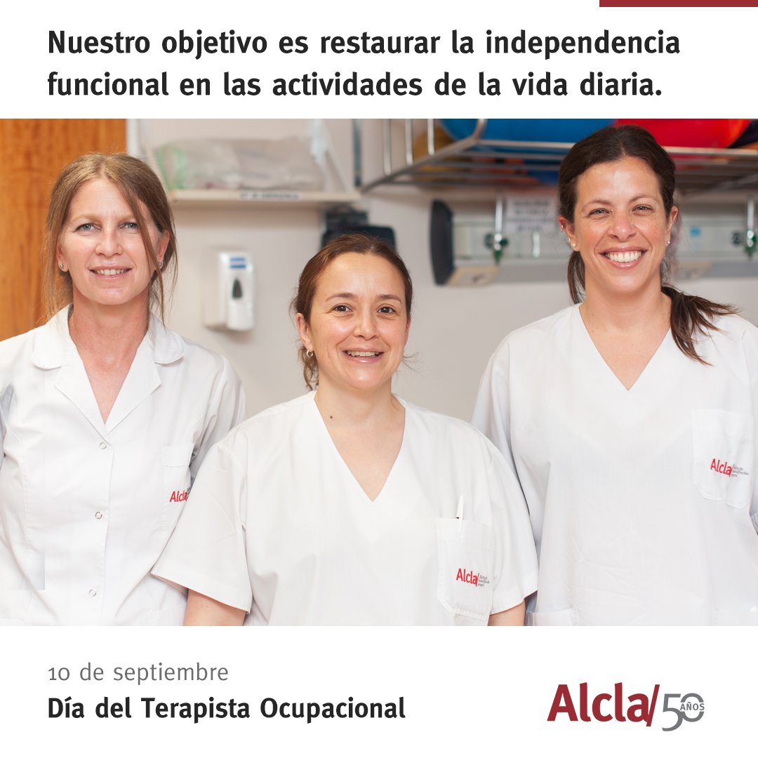 ClinicaAlcla's tweet photo. ¡Feliz día a todos los Terapistas Ocupacionales! Especialmente a los que forman parte del equipo de Alcla.

#RehabilitaciónIntegral #50añosDeExcelenciaMédica #Alcla #DíaDelTerapistaOcupacional https://t.co/bylxT7zHv4