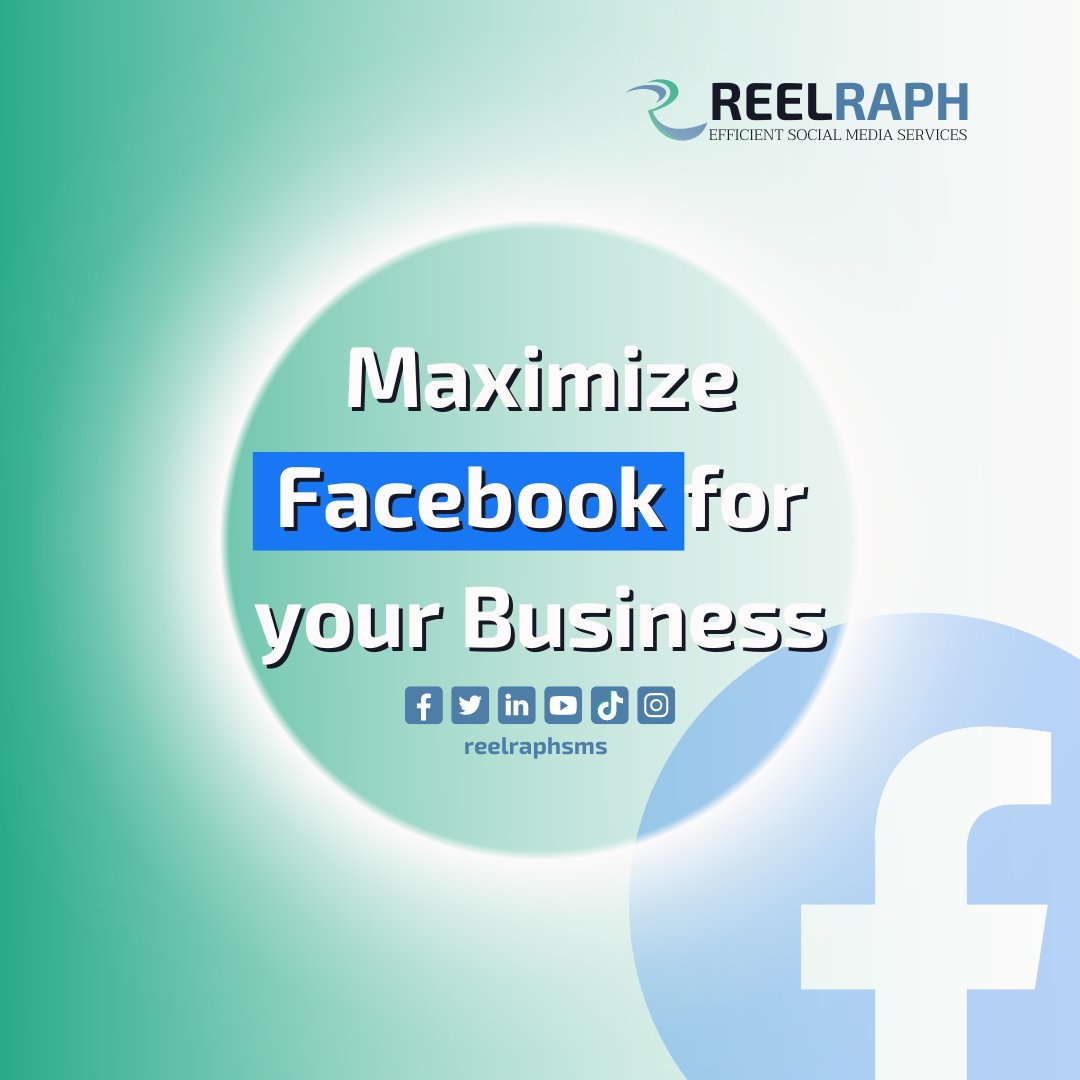 reelraphsms's tweet photo. A Facebook presence can benefit any small business. ☝️

Check the comments to learn more! 👇👇👇

#reelraphsocialmediaservices #socialmediamanagement  #socialmediamarketing https://t.co/RVhW1UEnYR