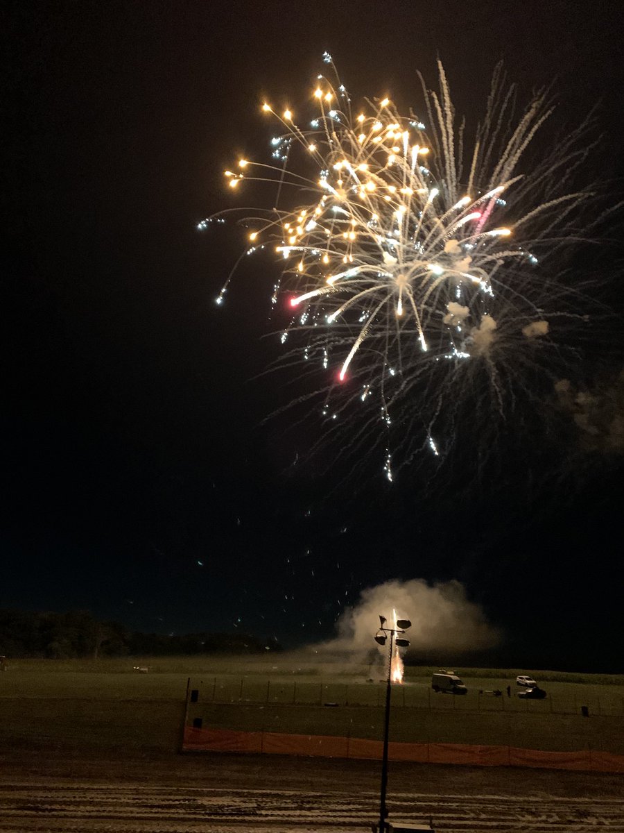 Awesome fireworks to kick off Kirkton Fair!!