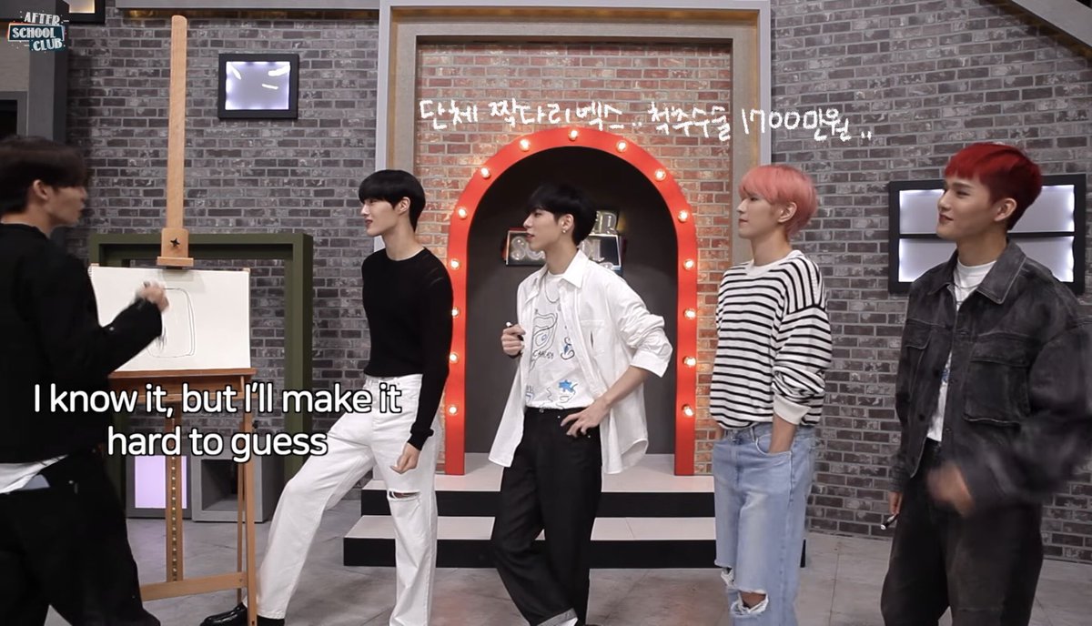 DD_0908's tweet photo. @arirang_ASC @CIX_Official #BehindASC #CIX_ASC
라이어게임이라니 게임에 진심이라 직접 게임도 창시하는 씨아엑❗️현석이 연속 두번으로 라이어됐지만 눈치로 맞춰버리고,, 넘 신나하는게 기여워서 쭈았어요,,🐰🤍 이런 비하인드까지 챙겨서 업로드 해주다니 역시 아리랑 케이팝 짱짱이에요👍🏻🤍 다음 컴백에도 불러주세용🙏🏻🤍 https://t.co/41cnYZtaGV