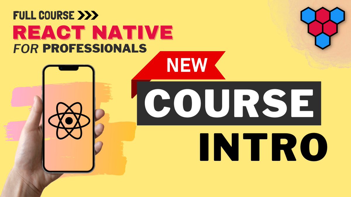 Launched a new course called React Native for Professionals: youtu.be/bue-SErwKQs 
“For Professionals” means we get straight to the point so people that identify as devs (of any level) will feel at home
More lessons coming weekly ❤️🌹
🏷 #React #Native #JavaScript #TypeScript