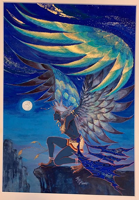 綺麗な月のtwitterイラスト検索結果