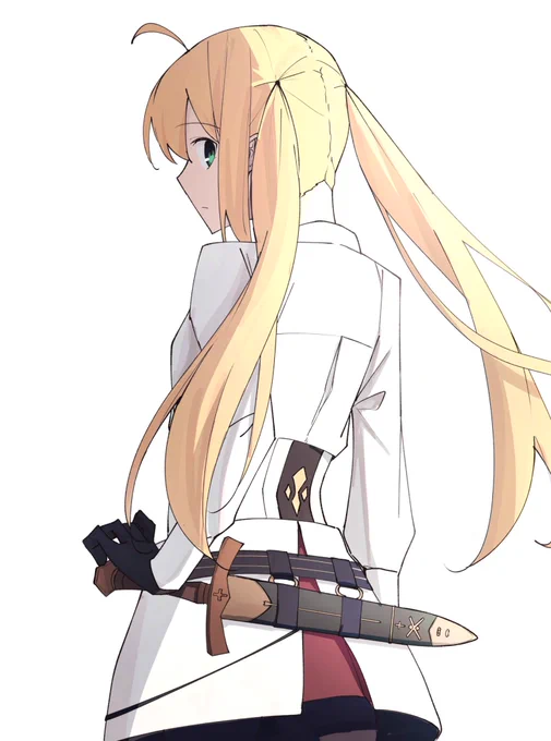 2臨で帯剣してるのめちゃ好き 