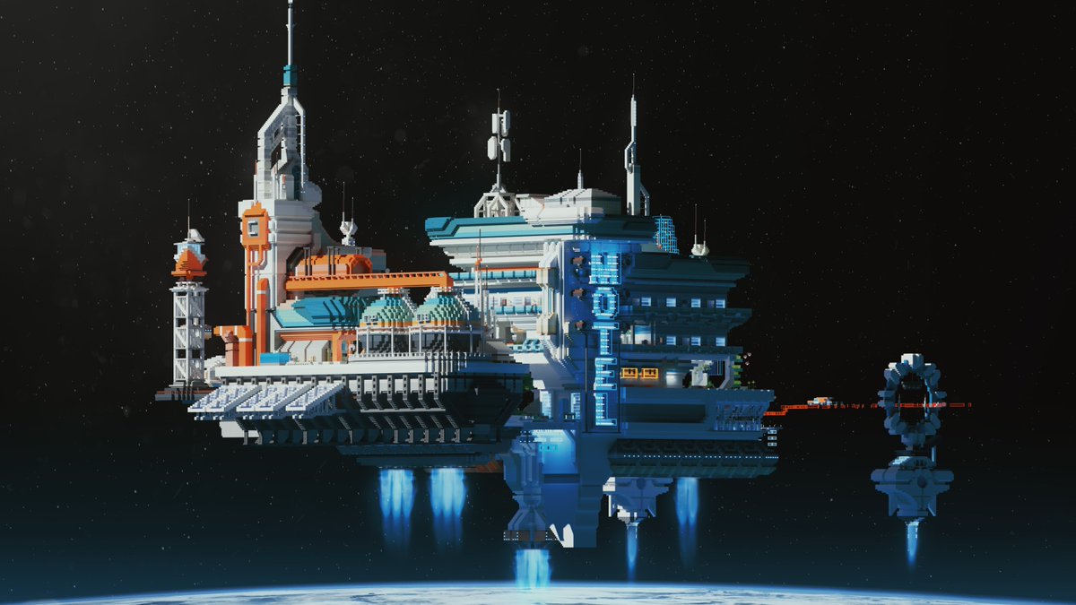 A server lobby project, built in an interesting space motel setting.

Built with <a href="/Chinaskybro/">Chinasky</a> &amp; <a href="/nzabgle1/">nzabgle</a> 

Renders by <a href="/forrrsa/">Forsa</a> 

#Minecraft #Minecraftbuilds #minecraft建築コミュ