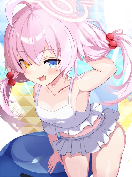 水着ホシノ・・・#ブルアカ #BlueArchive 