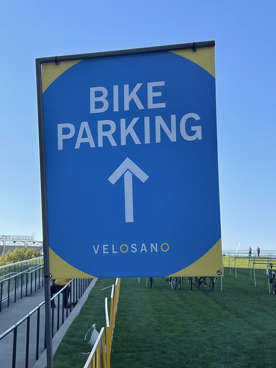 K_B_Platt's tweet photo. Today is a big day in Cleveland!! @ClevelandClinic Velosano ride to a cure just just began.  The 100 miles are on their way.  Last evening the Marymount PeriOp team assisted riders docking their bikes for quick access this morning. Riders, thank you. 🙏🏻🚴🏻‍♂️ https://t.co/JMRNdQsxWA