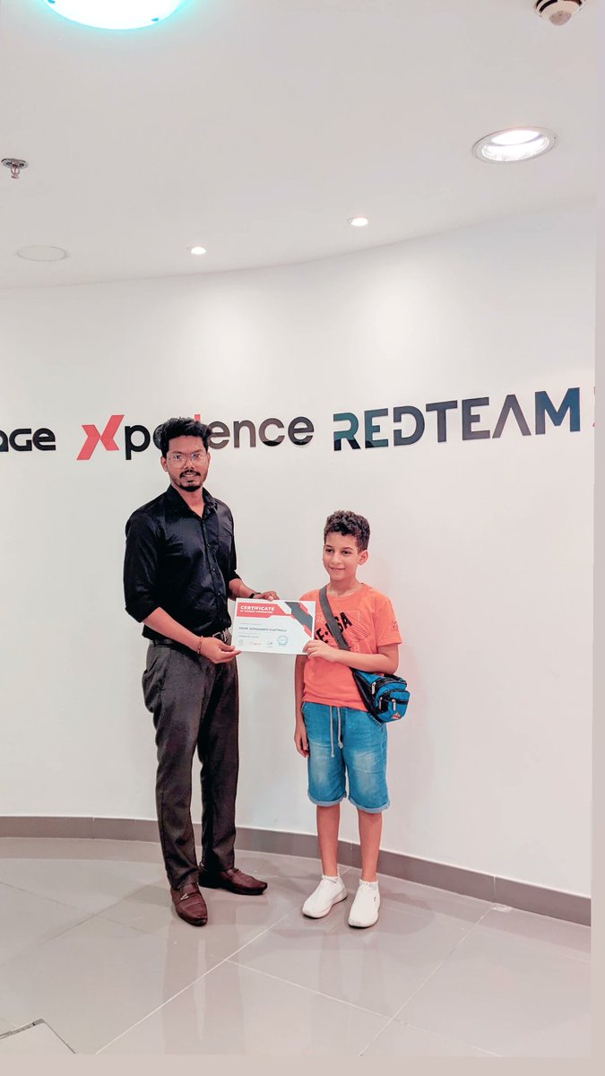 redteamacademy's tweet photo. We cheerfully congratulate our students who completed our Ethical Hacker Junior Certification program. RedTeam Hacker Academy wishes you great success.
#RedTeamHackerAcademy #RedTeamAcademydubai #UAE #dubai #cybersecurity #dubai #training #cyber #cybertrend #Ethicalhackerjunior https://t.co/EpNqr8zNDE
