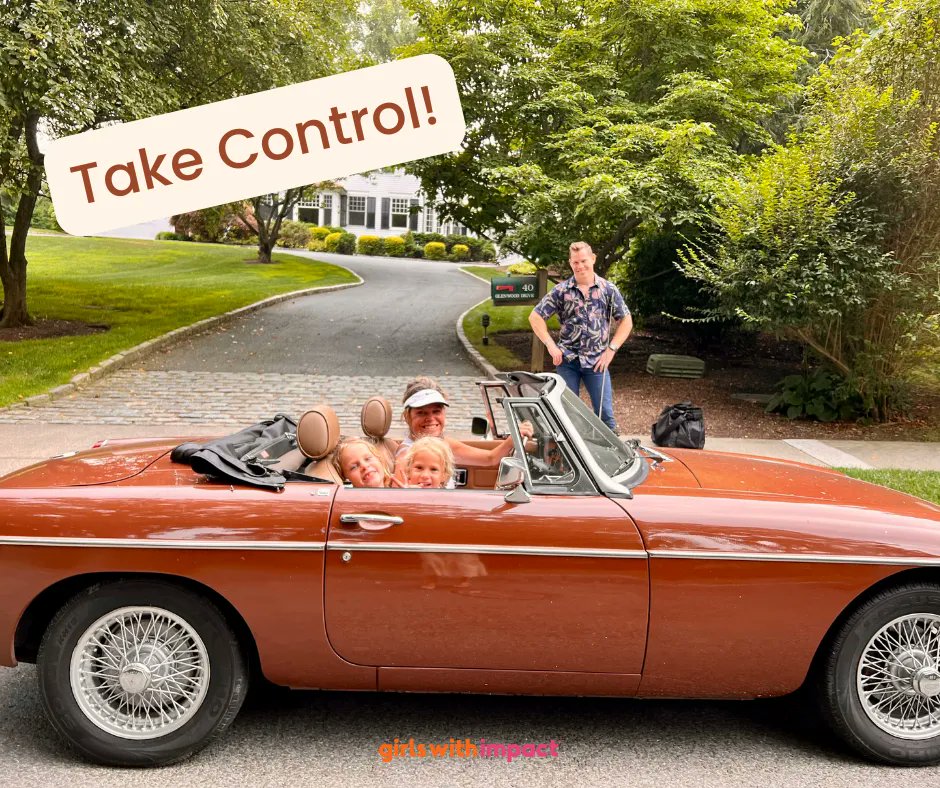 jopenshaw's tweet image. &quot;You’re never too young to lean how to take control. 

These two cuties were thrilled to hop in my MG for a little Summer spin. As people watched, they joked, “They think you’re our mom.”  Apparently, they kept talking about it for the rest of the evening.