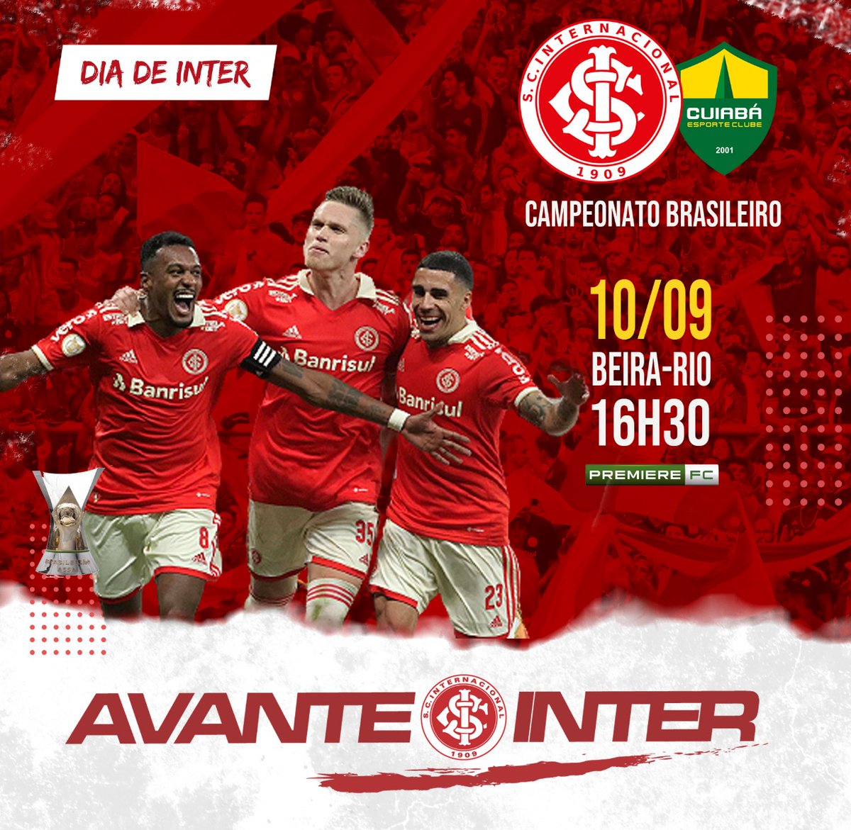 avante_inter's tweet photo. Com a ótima notícia da renovação de contrato do técnico Mano Menezes,  o Colorado enfrenta o Cuiabá neste sábado, às 16:30min no Gigante da Beira-Rio. Uma vitória possibilita uma aproximação ao líder 

#vamosavanteinter 

#movimentoavanteinter #avanteinter #scinternacional #inter https://t.co/lrH8znYiSD