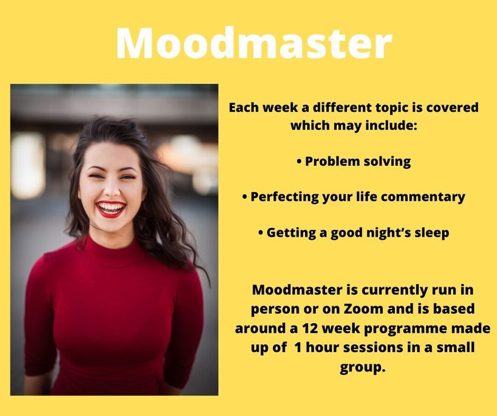 SLimitless's tweet photo. Moodmaster is available both online and in-
person at our centre. 

The dates and times are
below:

Monday - 3.30pm - online
Thursday - 12.00pm - face to face
Thursday - 5.45pm - face to face

#Moodmaster #SimplyLimitless #Heretohelp
#Kidderminster #Ment… https://t.co/wg4VaTmXzd https://t.co/APRmy9dIZt