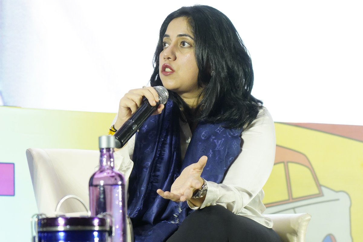 “Businesses should look for a relevant ecosystem for themselves &amp; harness that ecosystem.

- Recognise &amp; protect your advantage. 
- Identify the process that can help you replicate success at scale. 
- You shouldn’t lose your agility,” shares <a href="/a_sukhleen/">Sukhleen Aneja</a>, CEO, <a href="/GoodGlammGroup/">The Good Glamm Group</a>.