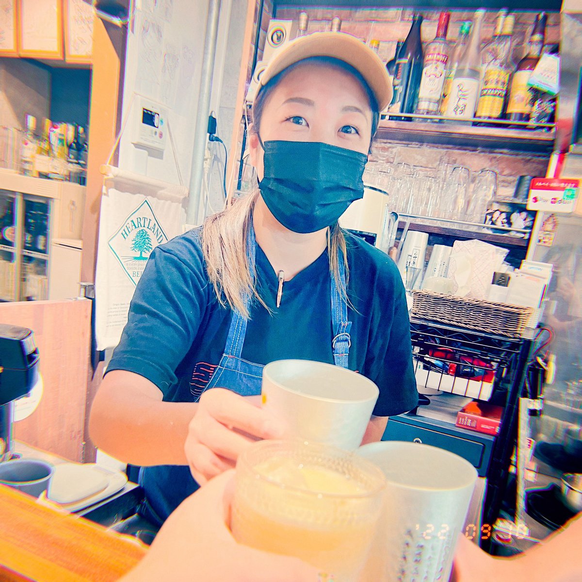 AZUBBBBB's tweet photo. まおさん＆りかさん(カレー)とあきさん(LAGOON)🌟久々に会えて破茶滅茶に嬉しかったし楽しかった🥰いつも楽しい時間をありがとうございますーーー✨ https://t.co/0hXBF7B9IX
