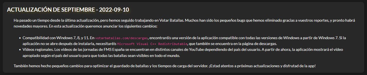 FMSVotacion's tweet photo. Nueva actualización en https://t.co/bSwqxCpyJU! https://t.co/z5cEn7AkH3