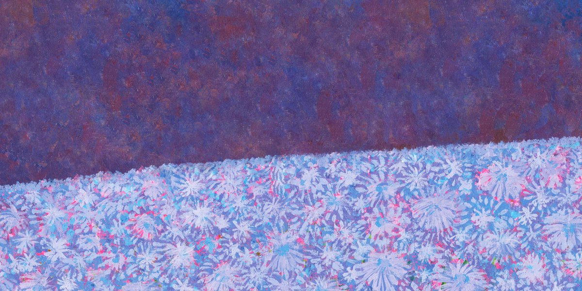 I decided to made it in 15 editions , please check it out 🫧♥︎

𝗂𝗇 𝖺 𝖿𝗅𝗈𝗐𝖾𝗋 𝖿𝗂𝖾𝗅𝖽 

❁ Blooming in the dark ❁
Acrylic painting ✨0.015 $ETH

* ✴︎ opensea.io/assets/ethereu…