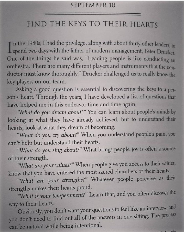 cornelkakrabah's tweet photo. Do you want to unlock the hearts of your followers? Then ask good questions that dives into their hearts.
#LeadershipMatters #leaders #queations https://t.co/7ent5yflJO