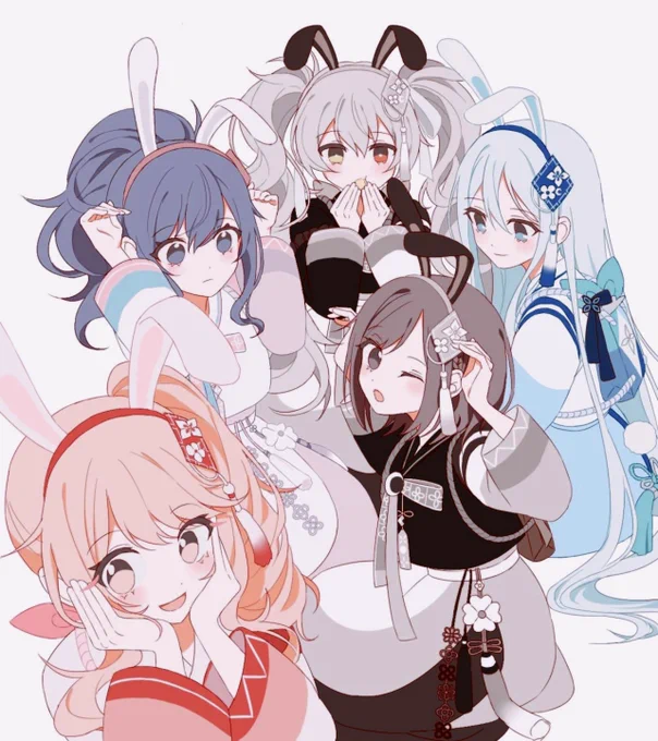 #프로세카#추석_일러스트_공모전추석 달토끼 25  