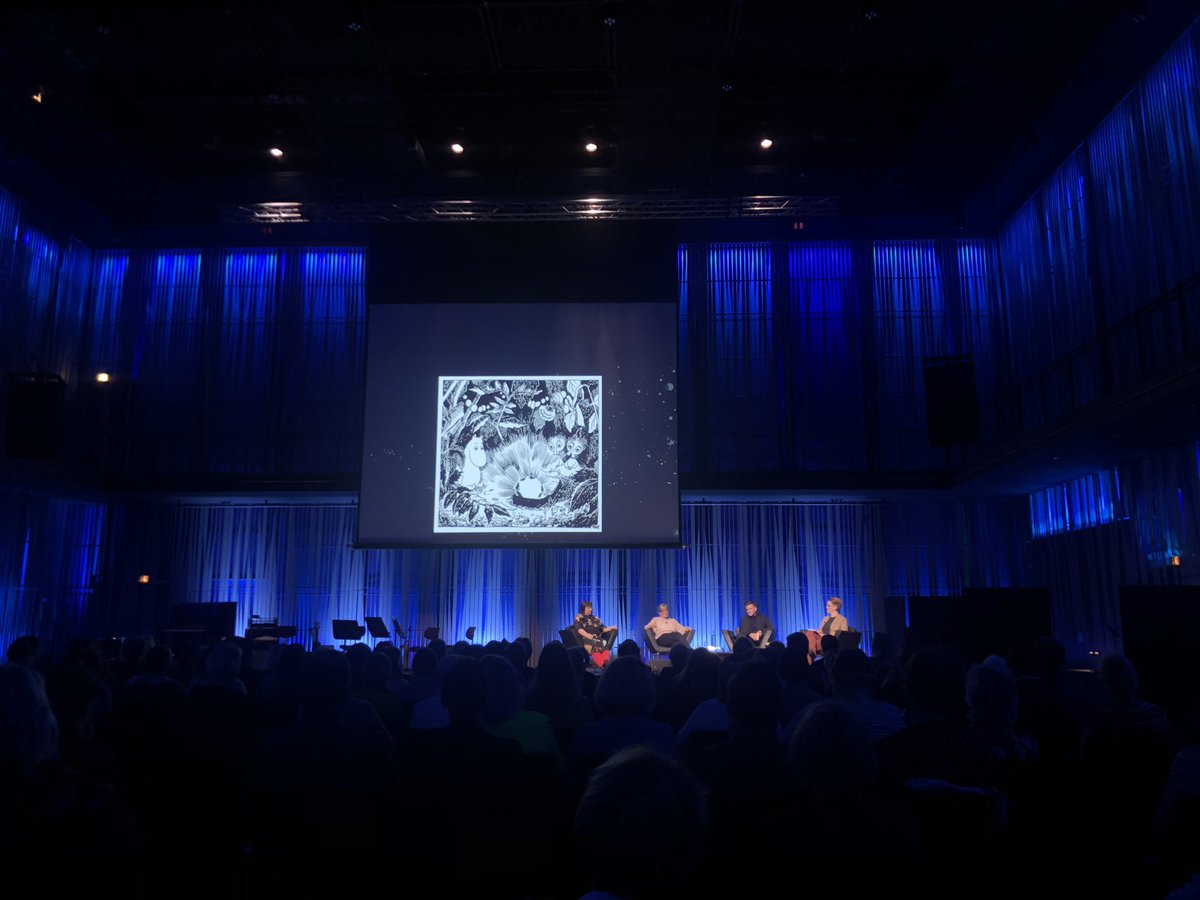 Tove Festival in Reykjavík. 💙 panel discussion A queer journey into Tove’s literary spaces. <a href="/MoominOfficial/">Moomin</a>