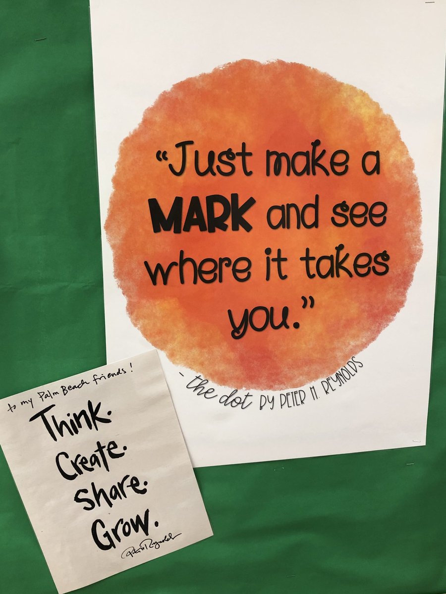 ManateeESMedia's tweet image. We will celebrate Dot Day this Thursday, September 15, please have your child wear a polkadotted shirt and their uniform bottom.