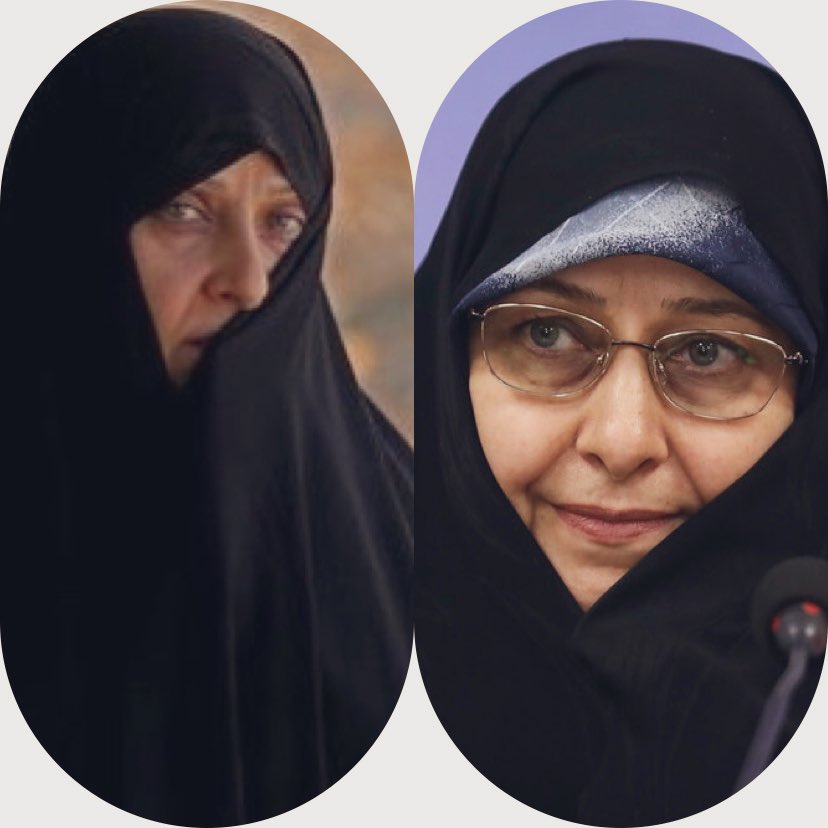 ehsan_soltani's tweet image. این‌ها دو خواهرند.
کبری و انسیه؛
کبری عضو شورای عالی انقلاب فرهنگی،انسیه معاون زنان رئیسی!
کبری و انسیه در این سالها با تفکر غرب‌ستیزی، هر محدودیتی توانستند به ملت ایران تحمیل کردند.
پسر و دختر کبری آمریکا زندگی می‌کنند.
پسر انسیه کانادا!
مثل کبری و انسیه حرام‌لقمه و وقیح نباشیم.