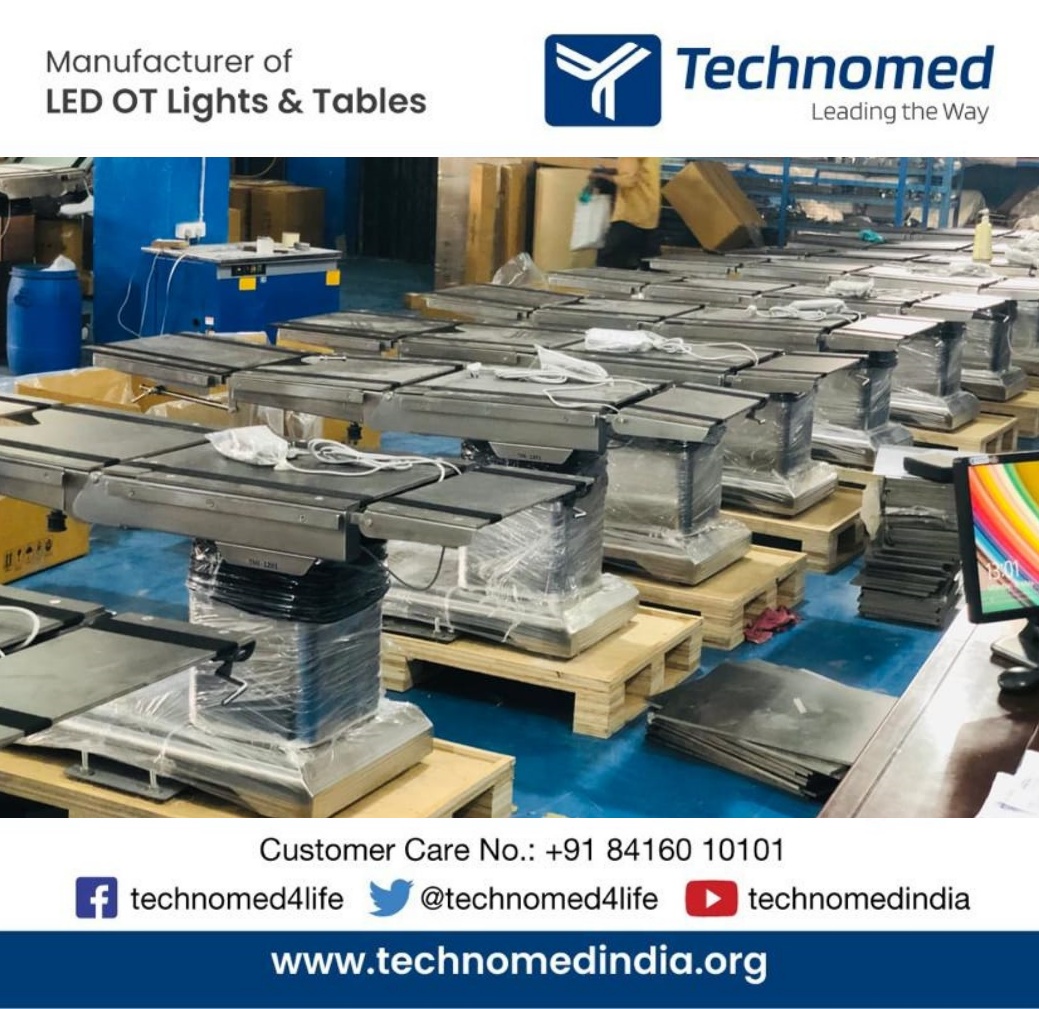 koinamedindia's tweet image. A glimpse of #operatingtables under manufacturing process at the #TechnomedIndia Bawana unit. At every step of the manufacturing process, stringent quality control rules are followed. #Surgicaltables from this group are popular for innovation, technology, and quality.