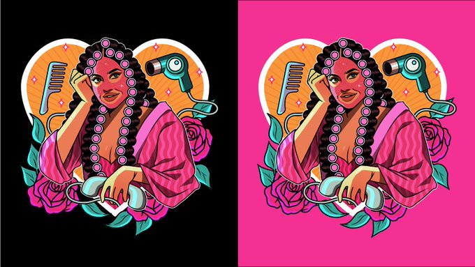 color variations + detail closeups + lineart (had a lot of fun doing the line art hehe) 