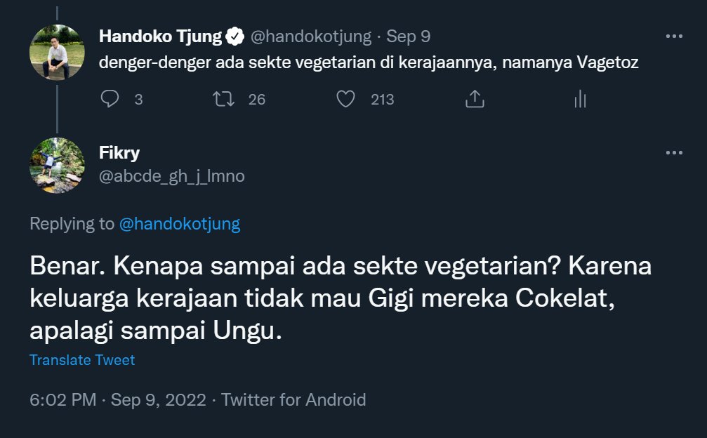 handokotjung's tweet photo. Alasan kenapa saya masih betah main Twitter: https://t.co/pVRw84eQuV