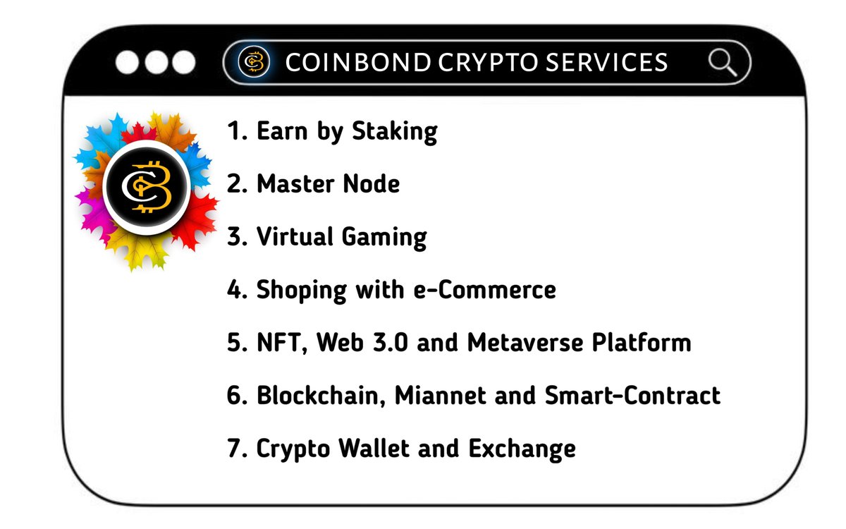 Coinbond_CBD's tweet photo. We are developing some excellent products and services for raising our token value high. 

https://t.co/ndQWaOyvPv

#CoinbondCBD #CBDIEOp2pb2b #Cryptocurency  #Blockchain #Exchangers #Staking #VirtualGames #Shopping #Ecommerce #NFT #Wallet #Exchanger #MasterNode #Metaverse #Web3 https://t.co/VdxKqrtaGy