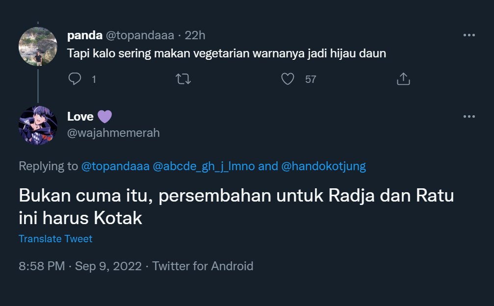 handokotjung's tweet photo. Alasan kenapa saya masih betah main Twitter: https://t.co/pVRw84eQuV