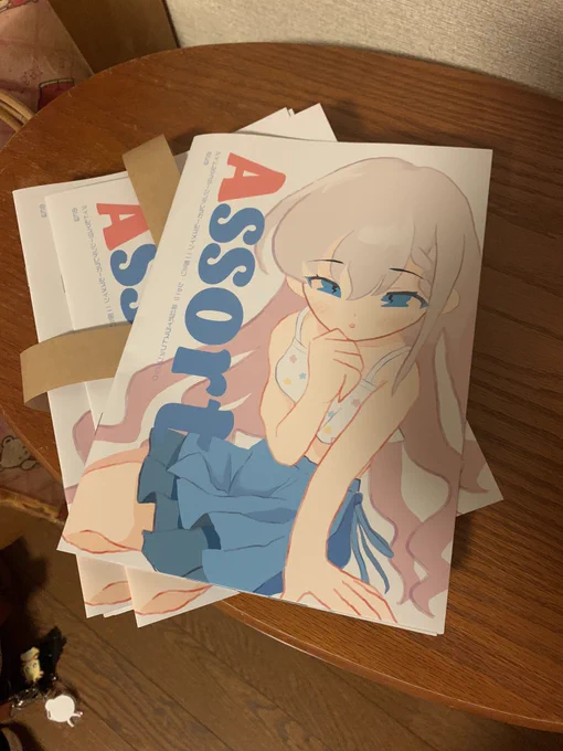 またまたプリントパックさんから依頼したイラスト本が製本されました!ありがとうございます 