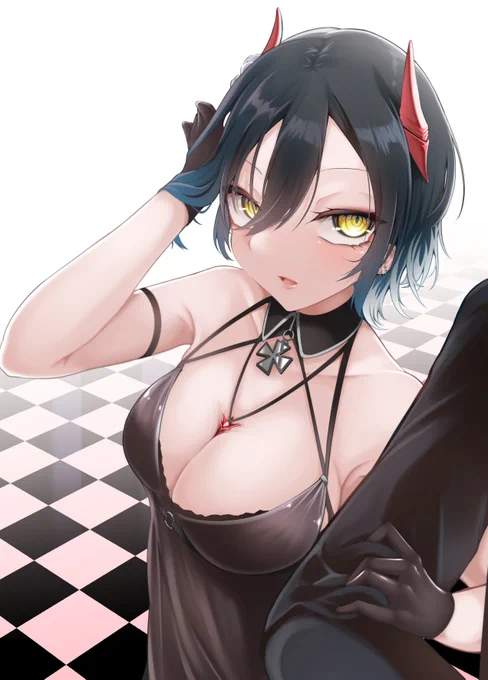 #アズールレーン #アズレン5周年 5周年特設ページにいたドレス姿のウルリッヒ・フォン・フッテンが美しすぎた 