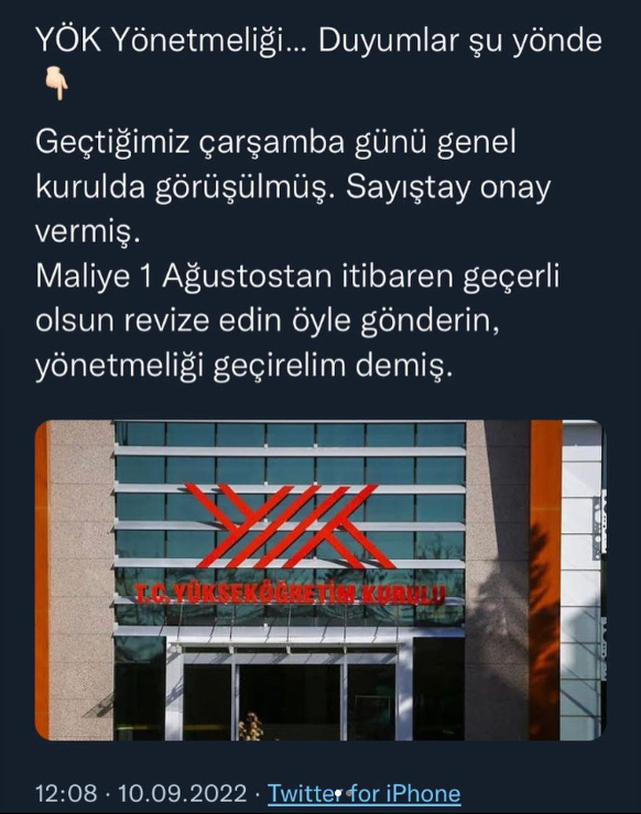 rimelord's tweet photo. Cumhurbaşkanının talimatını uygulamayan, üniversite HASTANESİNDE çalışan hekim sağlık çalışanları haricinde HEKİM DIŞI ÖĞRETİM ÜYESİNE 10 BİN TL taban vermeye çalışarak YÖK ne amaçlıyor? @drtopaloglu @drfahrettinkoca @tcbestepe @HMBakanligi @tufantukek @erolozvar #erolozvaristifa https://t.co/oGBP2LaNAL