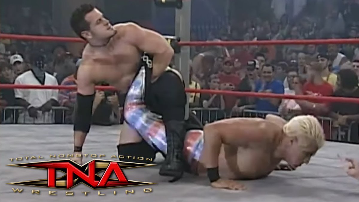 Check out this FULL MATCH from #Slammiversary 2005 as @fakekinkade wants to prove that he's the best cruiserweight in the business, as he takes on Shocker! Watch here 👉 youtu.be/1XtGGpFcx_I #IMPACTUK