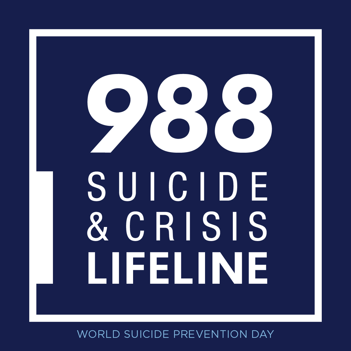 BonSecours's tweet photo. Did you know the new 988 Suicide &amp; Crisis Lifeline provides 24/7 free and confidential support to those in suicidal crisis or emotional distress? Help spread the word by sharing this number with family and friends. You never know if it could help save a life! 

#SuicidePrevention https://t.co/IMOOL7XqwZ