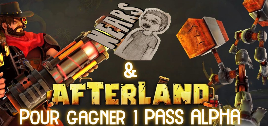 Ne4rs's tweet photo. 🚨 ALPHA PASS AFTERLAND🚨

C'est l'heure de vous HYYYYPE ! Et de vous faire gagner un pass Alpha pour le jeu Afterland !

C'est simple :

Follow @Ne4rs &amp; @AfterlandGames 
+ RT &amp; ❤️ (a fooooooooooooond)

TAS pendant mon stream test lundi 12.09

#P2EGame #fpsgame #web3 #Giveaway https://t.co/uJr6EOW3FK
