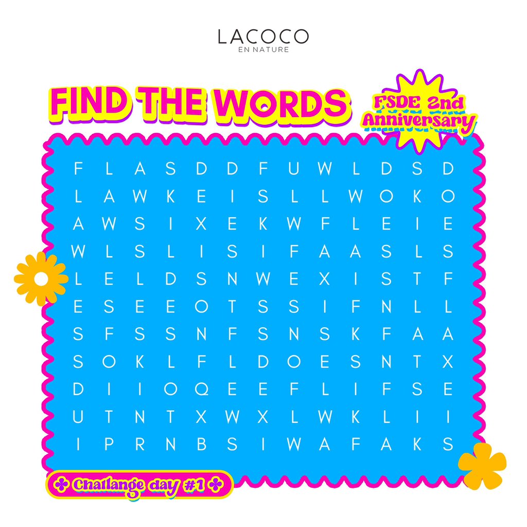 lacoco_id's tweet photo. 𝘾𝙃𝘼𝙇𝙇𝙀𝙉𝙂𝙀 𝘿𝘼𝙔-1

✨ ❤️+🔁 tweet ini
✨ Temukan dan sebutkan campaign Lacoco yang mengajak teman-teman untuk embrace your real skin! 👀
✨ Ketik “Lacoco” (spasi) jawabanmu.

Ada yang bisa tebak hadiah untuk challenge ini apa? 🤷🏻‍♀️ Good luck!!! 🎁 https://t.co/cqISSUlqlU
